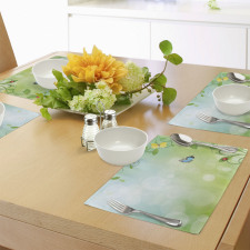 Spring Flowers Sunny Place Mats