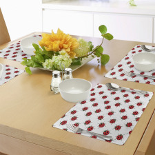 Ladybugs Patterns Place Mats