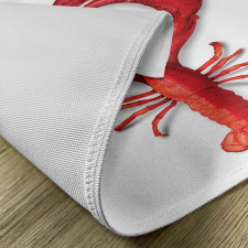 Seafood Lobster Heart Place Mats