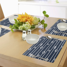 Sailor Knots Marine Place Mats