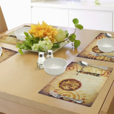 Brown Tribe Art Place Mats