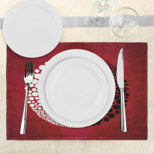 Abstract Cosmos Sign Place Mats