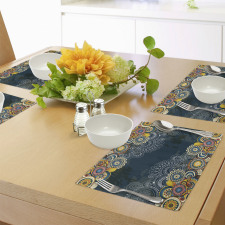 Mandala Paisley Place Mats