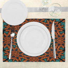 Floral Boho Hippie Place Mats