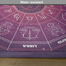 Colorful Astrology Signs Place Mats