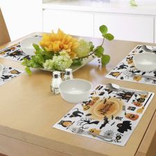 Happy Ghost Place Mats