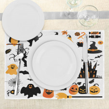 Happy Ghost Place Mats