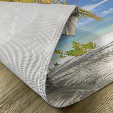 Palm Trees Coastline Place Mats