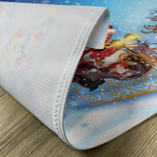 Santa in Sleigh Toys Place Mats