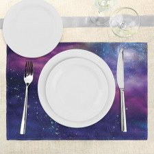 Galaxy Nebula Star Place Mats