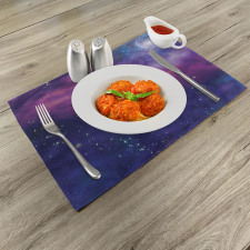 Galaxy Nebula Star Place Mats