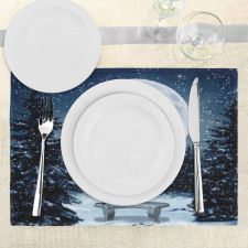 Moonlight Forest Bird Place Mats