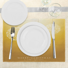 Round Bauble in Air Place Mats