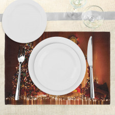 Romantic New Year Place Mats