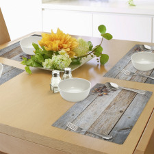 Acorns and Cons Timber Place Mats