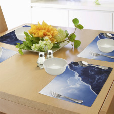 Contrasting Sky View Place Mats