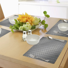 Diamond Plate Effects Place Mats