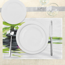 Purple Orchid Bamboos Place Mats