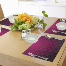 Medieval Style Stripes Place Mats