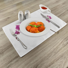 Wild Orchids Petals Place Mats