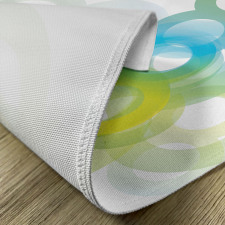 Modern Ombre Circle Place Mats