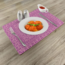 Abstract Ethnic Place Mats