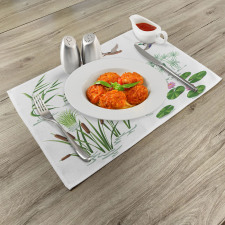 Lake Animals Plants Place Mats