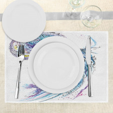 Aqua Colors Creative Place Mats