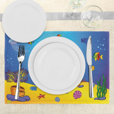 Nautical Kids Place Mats