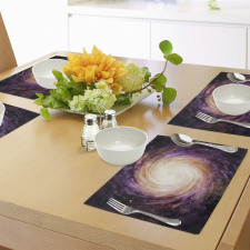 Alluring Space Hole Place Mats