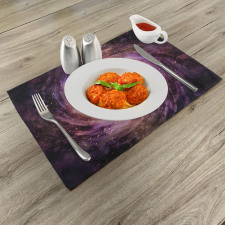 Alluring Space Hole Place Mats