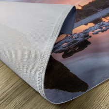 Sunset Sea Stacks Beach Place Mats