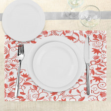 Paisley Design Place Mats