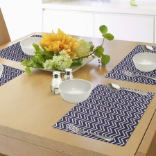 Zig Zag Modern Pattern Place Mats