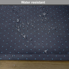 Blue Dots Retro Style Place Mats