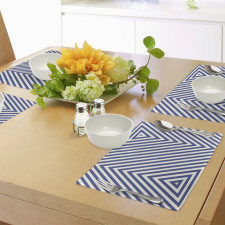 Triangle and Stripes Place Mats