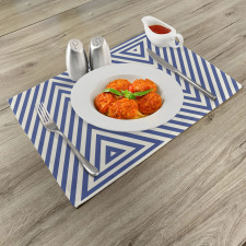 Triangle and Stripes Place Mats