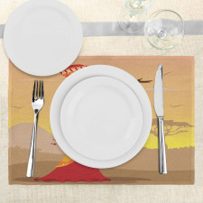 Desert Gulls Folkloric Place Mats