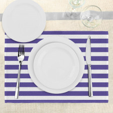 Navy Nautical Marine Place Mats