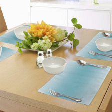 Tropical Aquatic Print Place Mats