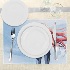 Digital Futuristic Style Place Mats