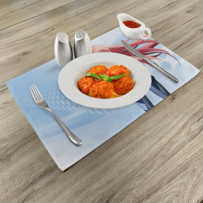 Digital Futuristic Style Place Mats