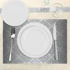 Monochrome Victorian Place Mats