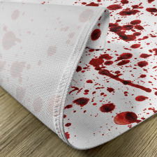 Splashes of Blood Scary Place Mats