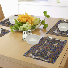 Moroccan Floret Antique Place Mats