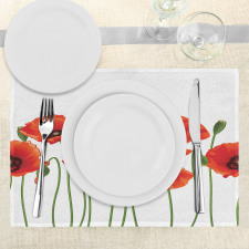 Pastoral Flowers Botany Place Mats