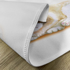 Grumpy Angry Cat Love Place Mats