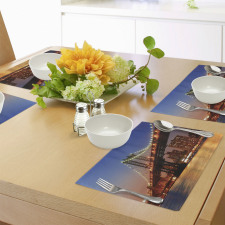 Brooklyn Town River Place Mats