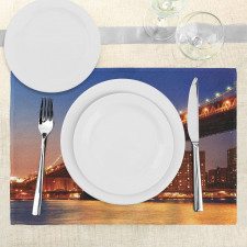 Brooklyn Town River Place Mats