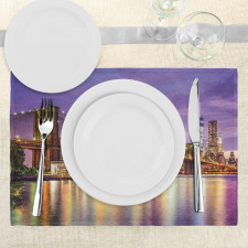 Broadway Scenery NYC Place Mats